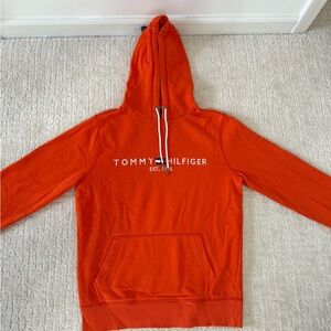 Tommy Hilfiger Orange Pullover Hoodie